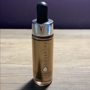 Used COVER FX custom enhancer drops in Moonlight